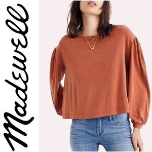 Madewell Burnt Orange Top